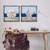 Stupell Industries Sea Life Starfish Seashell Painting, 25" x 25" - 2 of 4