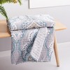 Olyria Medallion Quilted Throw - Levtex Home - 2 of 4