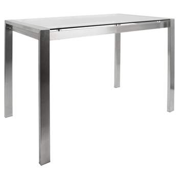 CounterHeight Table Stainless Steel - LumiSource