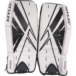 Mylec MKS Goalie Box Set, 3-Piece Hockey/Baseball Accessories, Goalie Gloves, Shin/Knee Pads, Blocker Glove, Hockey Equipment - 1 of 4