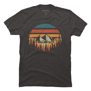 Men's Design By Humans Deeply Wild By orangedan T-Shirt - 1 of 4