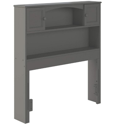 AFI Furnishings Newport Twin Headboard with Turbo Charger in Grey