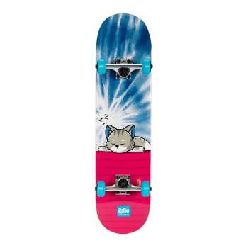 ReDo Skateboard 31" Pop Skateboard - Tye Dye Cat Nap