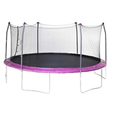 Skywalker Trampolines 17' Oval Trampoline with Enclosure - Purple