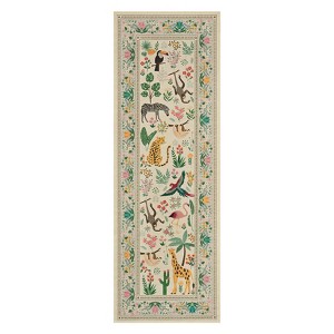 Vintage Animal Rugs, Washable Soft Low Pile Non Slip Large Carpet for Living Room, Nursery, Farmhouse, Hallway, Entryway, Laundry, Nursery, Kids Room - 1 of 4