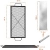 Fire Pit Cooking Grill Grate,Portable Camping Cookware with Handle - 2 of 4