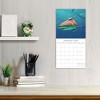2026 Square Wall Calendar, Sharks, 16-Month Animals Theme with 180 Reminder Stickers (12x12 In) - 2 of 4