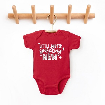 The Juniper Shop Little Mister Sparkling New Baby Bodysuit
