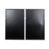 Canvas Geometric Handmade Framed Wood Wall Art: Novogratz, Set of 2, Modern Decor - 4 of 4