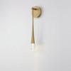 ET2 Lighting Pierce 1 - Light Wall Light in  Gold - 2 of 4
