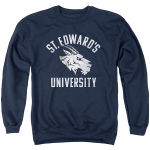 St. Edward's University Official Hilltoppers Logo Adult Crewneck Sweatshirt - 1 of 4