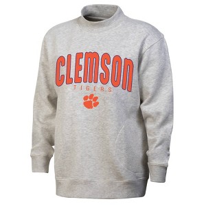 NCAA Clemson Tigers Women's Mock Neck Sweatshirt - 1 of 3
