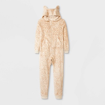 Girls' Printed Union Suit - Cat & Jack™ Cream S : Target