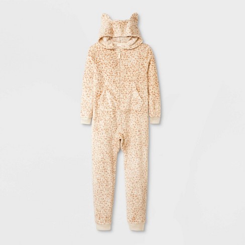 Sleep On It Girls Onesie Pajamas with Character Hood