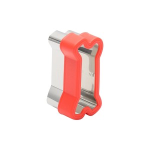 Unique Bargains Biscuit Cutter Medium Bone-Shaped Cookie Cutter Hand Wash Stainless Steel Plastic 3.1"x1.6"1.6" 1Pcs - 1 of 4