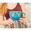 Silver Buffalo Star Wars: The Mandalorian "Protect Attack Snack" Ceramic Soup Mug | 24 Ounces - 4 of 4