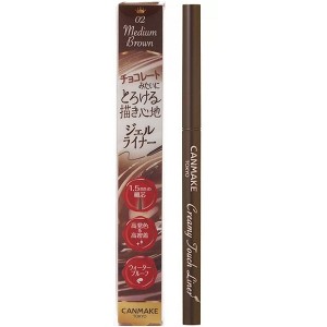 Canmake Creamy Touch Liner, #02 Medium Brown, 0.002 oz - 1 of 4
