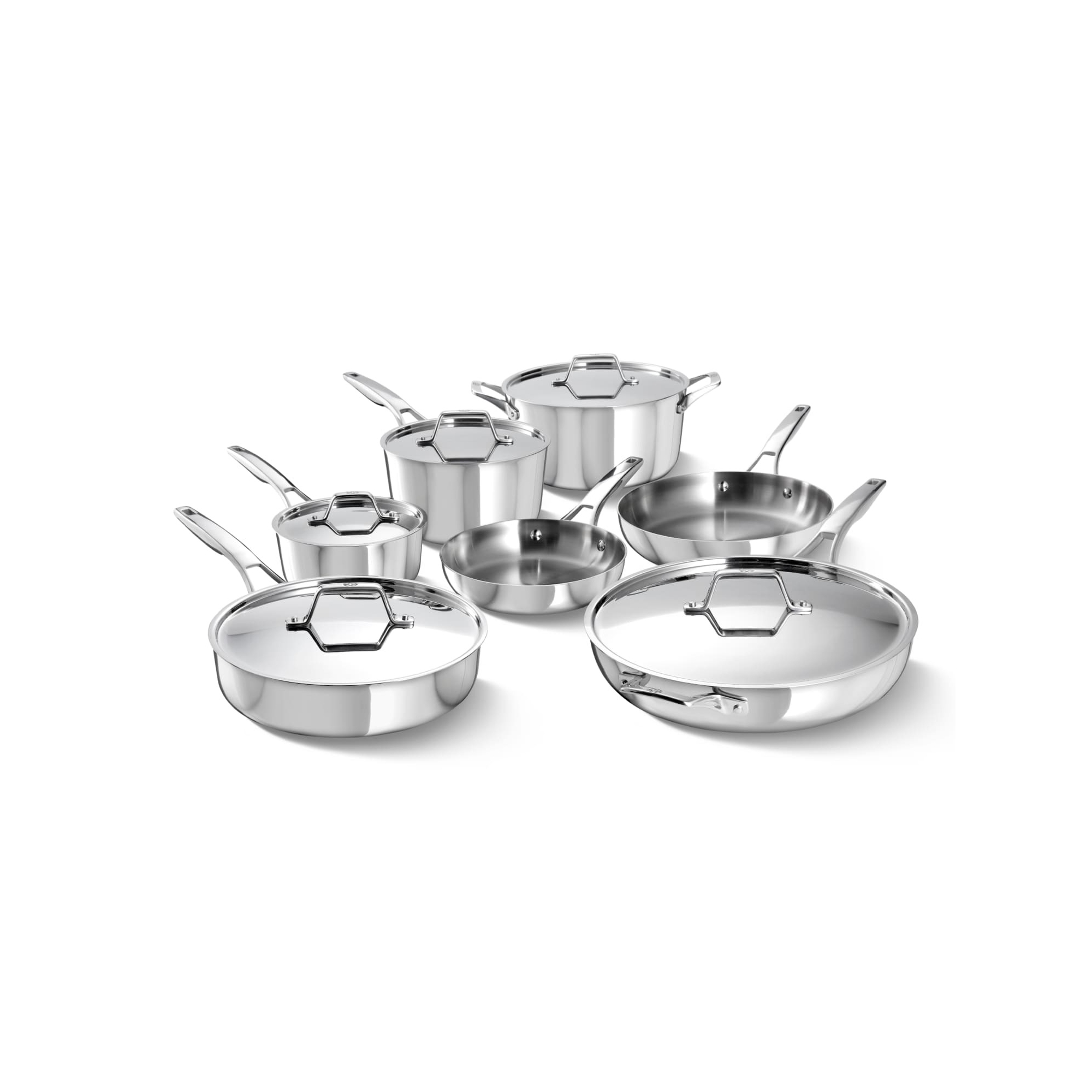 Calphalon 12pc Premier Stainless Steel Cookware Set
