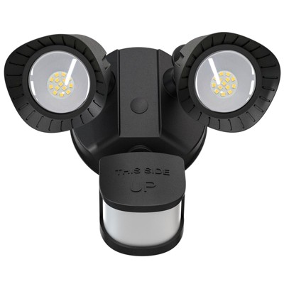 R.W.FLAME LED Flood Motion Sensor Outdoor Lights, 24W 1800LM 5000K IP54 Waterproof, 5 Lighting Modes, 4 Lighting Durations, 3 Detection Distances