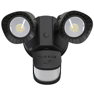 R.W.FLAME LED Flood Motion Sensor Outdoor Lights, 24W 1800LM 5000K IP54 Waterproof, 5 Lighting Modes, 4 Lighting Durations, 3 Detection Distances - 1 of 4