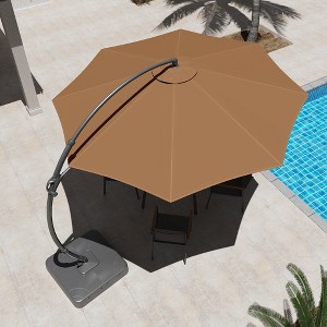 Lausaint Home 12' Deluxe Cantilever Umbrella - 1 of 4
