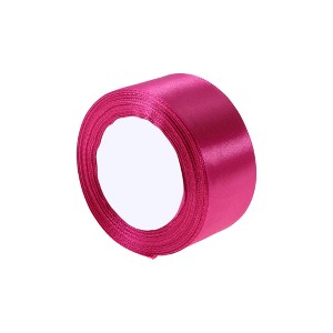 Unique Bargains Ribbons for Crafts Wide Satin Grosgrain for Wreaths & Crafts Polyester 866.14"x1.57" 1Pc - 1 of 4