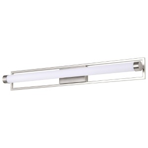 Nuvo Lighting Canal - Light Vanity in  Brushed Nickel - 1 of 4