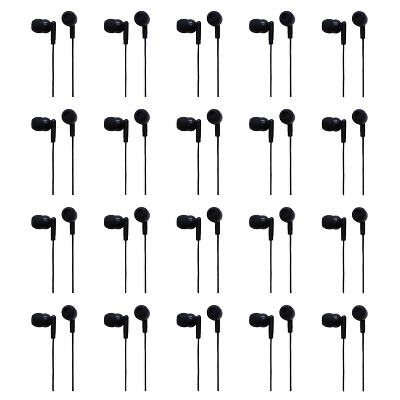Digital Energy® IE36 Earphones, Noise Canceling, Black