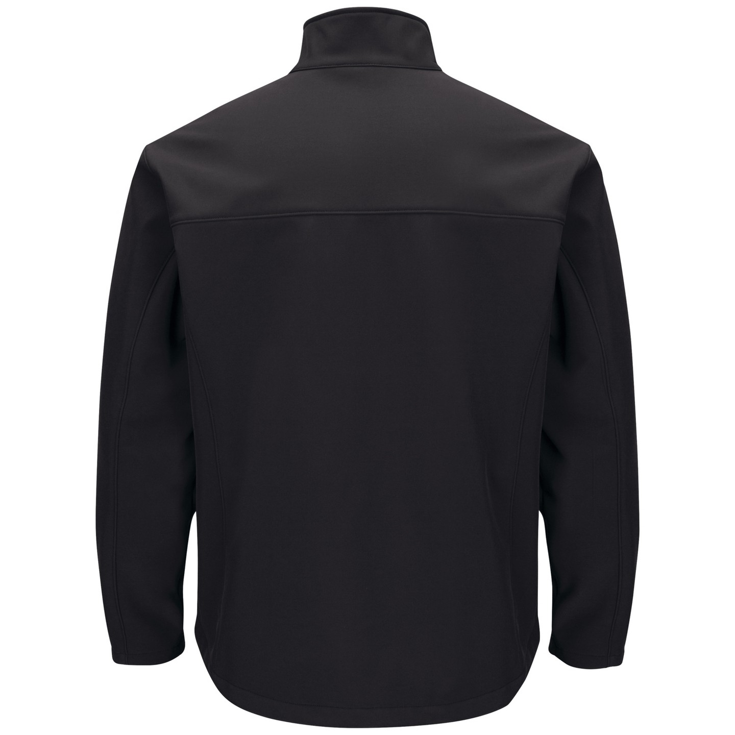 Мужская куртка Red Kap Deluxe Soft Shell Jacket, Black, цвет: Красный — фото 2