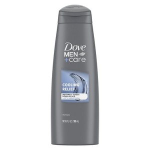Dove Men+Care Fortifying Shampoo Cooling Relief, 12 oz - 1 of 4