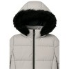 White Mountain Womens' Faux Fur Trim Hooded Long Coat - 3 of 3