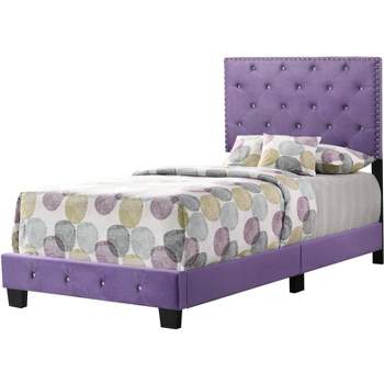 Passion Furniture Suffolk Twin Panel Bed