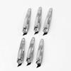 Unique Bargains Household Metal Slanted Tip Manicure Tool Pedicure Nail Clipper Cutter 6 Pcs - 3 of 4
