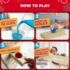 SWOOC Games - Giant Tower Party Game with Hidden Jello Shots - Includes Disposable Cups, Lids & Carrying Case - Stacks up to 5ft - Tipsy Topple Game - 3 of 4