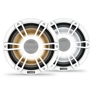 Fusion SG-FL883SPW Signature Series 3i 8.8" 330-watt CRGBW Coaxial Sports Marine Speakers (Pair) - White - 1 of 4