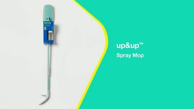 Spray Mop - up&up™: Multi-Surface, Microfiber, Soft Grip, Hanging