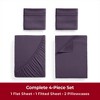 Mellanni 1800 Bed Sheet Set 6 PIECE - 3 of 4