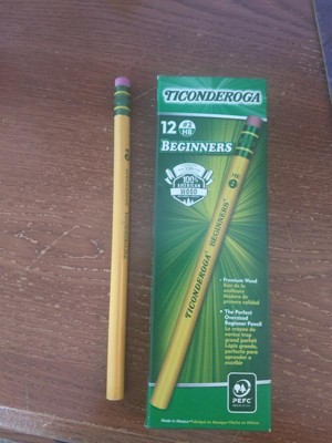 Ticonderoga® My First Pencils, Sharpened, 4 Per Pack, 6 Packs : Target