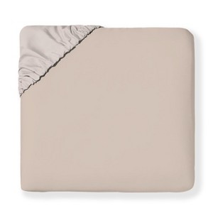 Makemake Organics GOTS Certified Organic Cotton Kids Fitted Sheet - Pecan - 1 of 4
