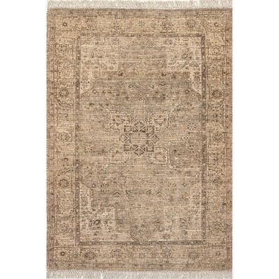 Nuloom Lennox Persian Medallion Tassel Area Rug