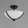 Maxim Lighting Deven 3 - Light Semi-Flush Mount in  Black - 2 of 4