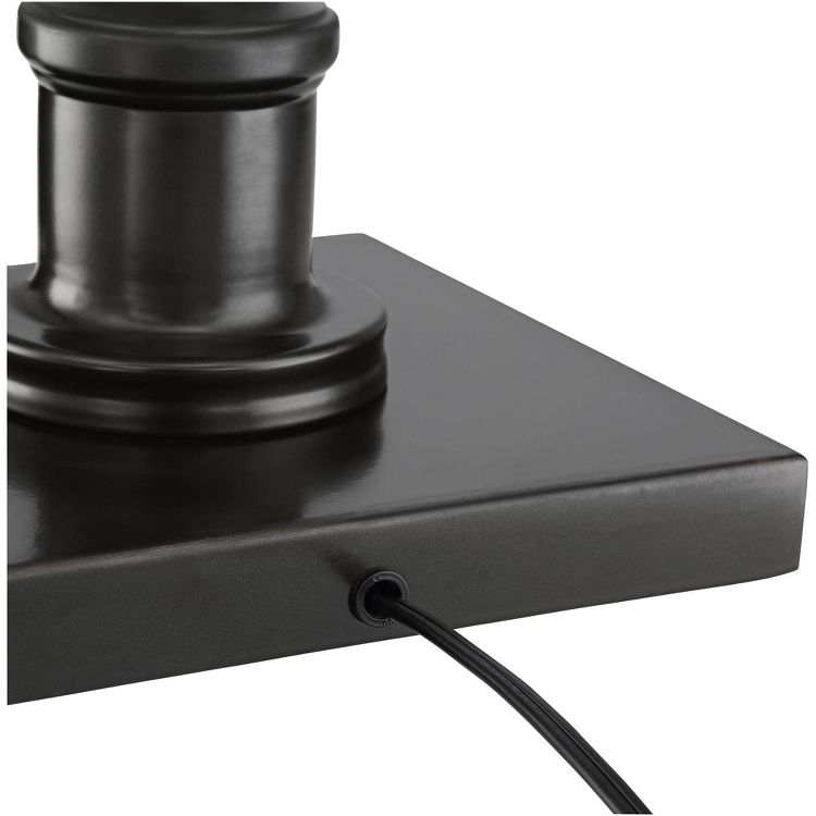 Regency Hill Jenson Traditional 54" Tall Pharmacy Floor Lamp with Smart Socket Dark Bronze Adjustable Swing Arm for Living Room Reading House, 5 of 9