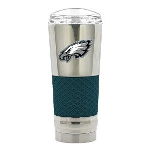 NFL Philadelphia Eagles 24oz Draft Tumbler with Chrome Finish - 1 of 2