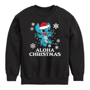 Boys' - Disney -  Graphic Long Sleeve Fleece Sweatshirt - 1 of 4