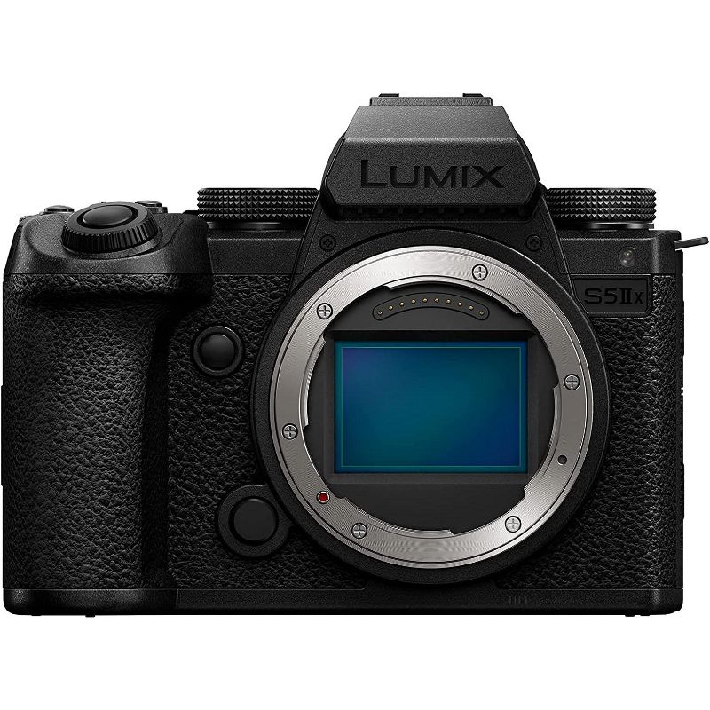 Panasonic LUMIX S5IIX Mirrorless Camera, 24.2MP Full Frame with Phase Hybrid AF, 5.8K Pro-Res, RAW Over HDMI, IP Streaming - DC-S5M2XBODY, 1 of 4