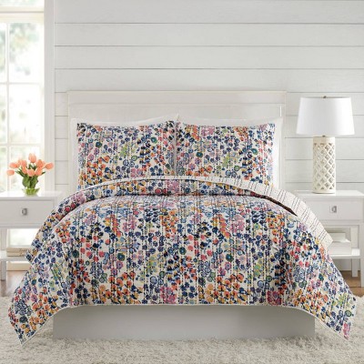 Petite Floral Reversible Quilt - Vera Bradley