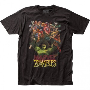 Mens Marvel Zombies Comic Hulk Zombie Strength T-Shirt - 1 of 2