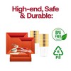 Smarty Had A Party Burnt Orange Square Plastic Tableware Set - 120 Sets - 4 of 4