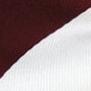 burgundy and white