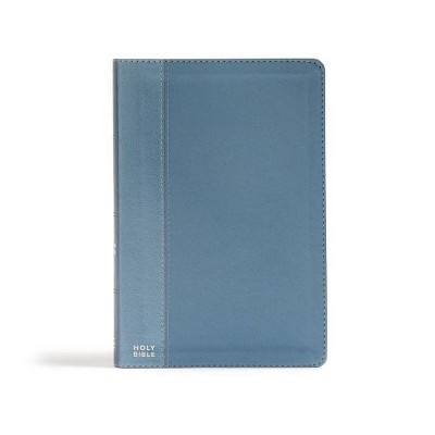 CSB Essential Teen Study Bible, Steel Leathertouch - by  Csb Bibles by Holman (Leather Bound)